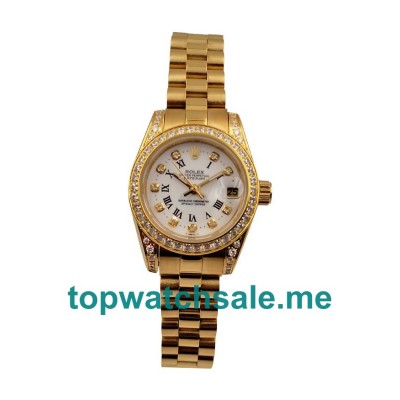 28MM Gold Cases Replica Rolex Lady-Datejust 179138 UK Watches >> Rolexsubmariner.uk.com