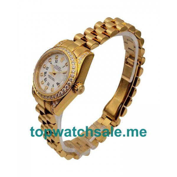 28MM Gold Cases Replica Rolex Lady-Datejust 179138 UK Watches >> Rolexsubmariner.uk.com