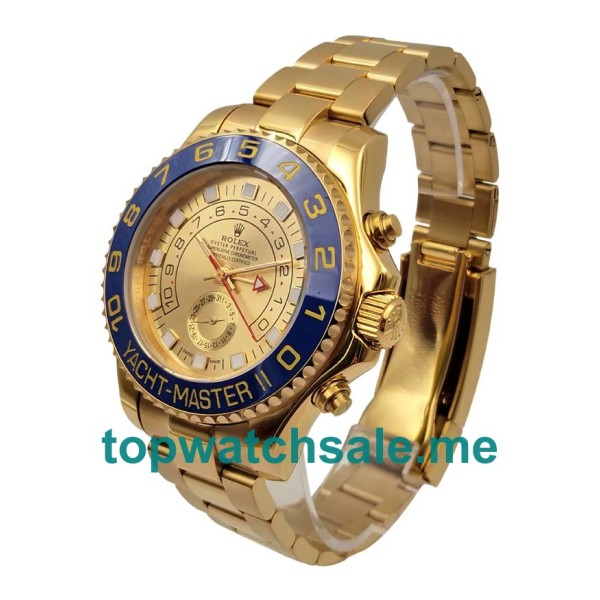 44.5MM Gold Cases Replica Rolex Yacht-Master II 116688 UK Watches >> Rolexsubmariner.uk.com