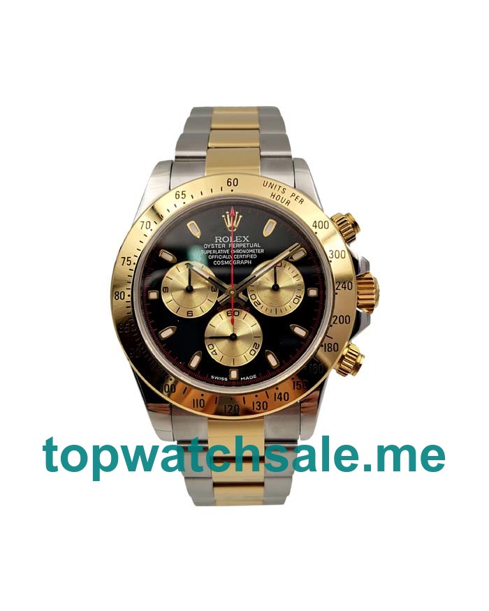 40MM Swiss Steel And Gold Cases Replica Rolex Cosmograph Daytona 116503 JF UK Watches >> Rolexsubmariner.uk.com
