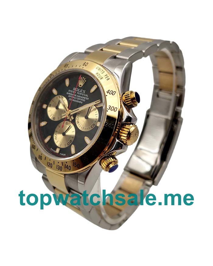 40MM Swiss Steel And Gold Cases Replica Rolex Cosmograph Daytona 116503 JF UK Watches >> Rolexsubmariner.uk.com