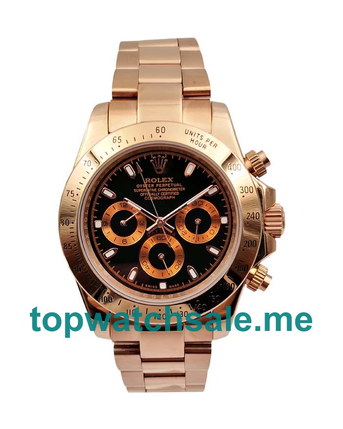 40MM Rose Gold Cases Replica Rolex Daytona 116505 UK Watches >> Rolexsubmariner.uk.com