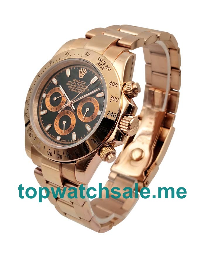 40MM Rose Gold Cases Replica Rolex Daytona 116505 UK Watches >> Rolexsubmariner.uk.com