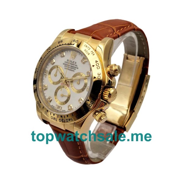 40MM Swiss Gold Cases Replica Rolex Cosmograph Daytona 116508 JH UK Watches >> Rolexsubmariner.uk.com