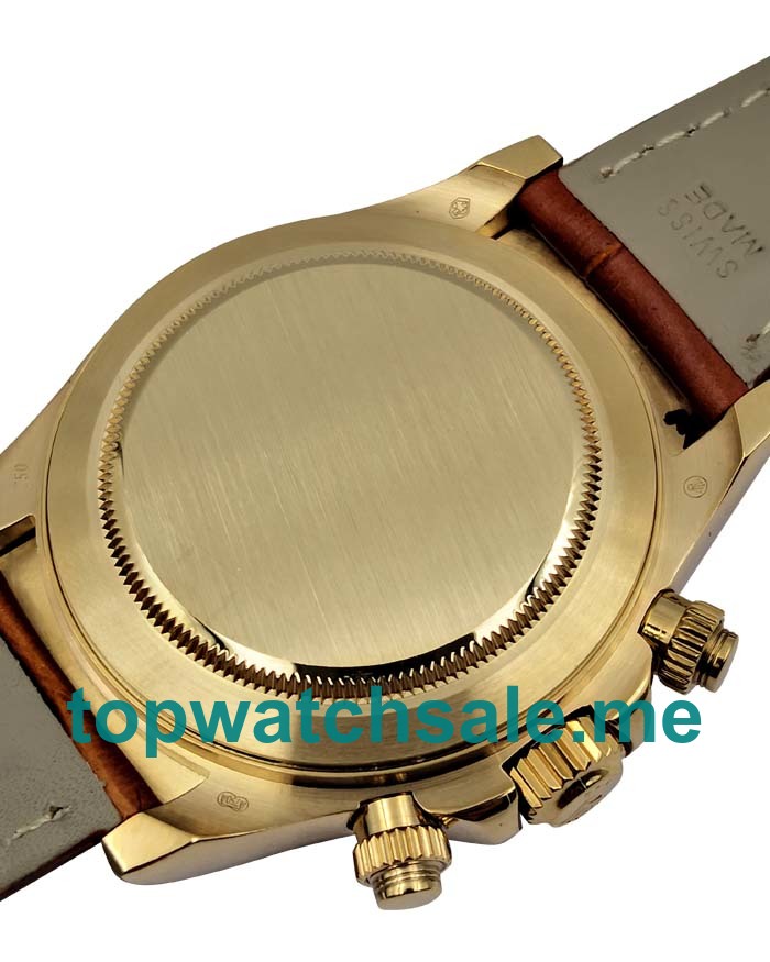 40MM Swiss Gold Cases Replica Rolex Cosmograph Daytona 116508 JH UK Watches >> Rolexsubmariner.uk.com