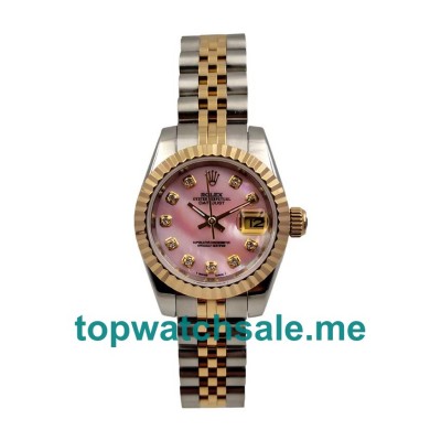 26MM Steel And Gold Cases Replica Rolex Lady-Datejust 179173 UK Watches >> Rolexsubmariner.uk.com