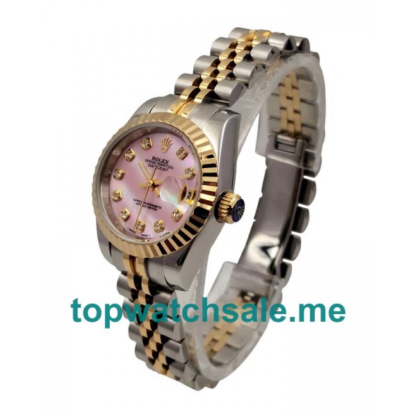26MM Steel And Gold Cases Replica Rolex Lady-Datejust 179173 UK Watches >> Rolexsubmariner.uk.com