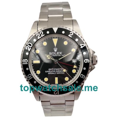 40MM Swiss Steel Cases Replica Rolex GMT-Master 16700 UK Watches >> Rolexsubmariner.uk.com