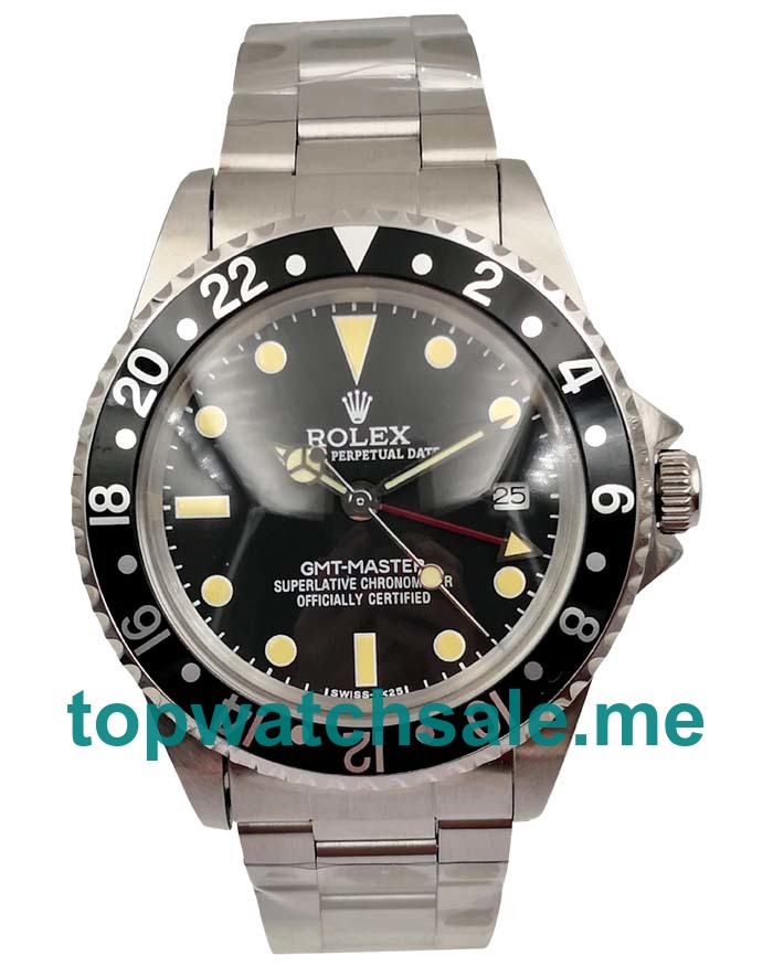 40MM Swiss Steel Cases Replica Rolex GMT-Master 16700 UK Watches >> Rolexsubmariner.uk.com