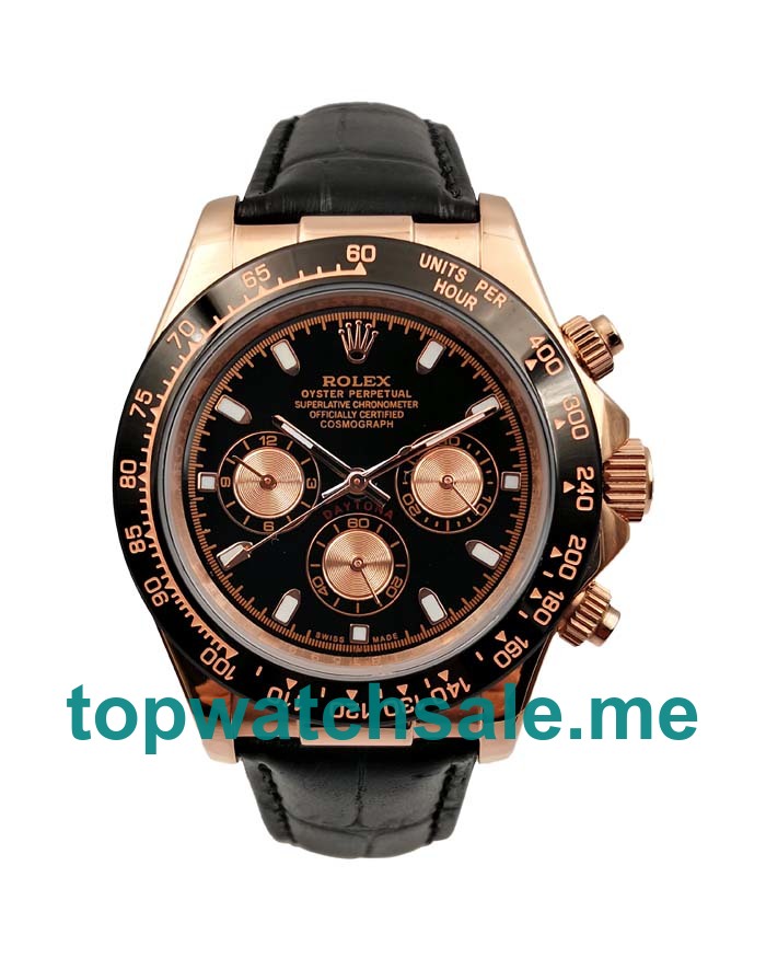 40MM Rose Gold Cases Replica Rolex Daytona 116515 LN UK Watches >> Rolexsubmariner.uk.com