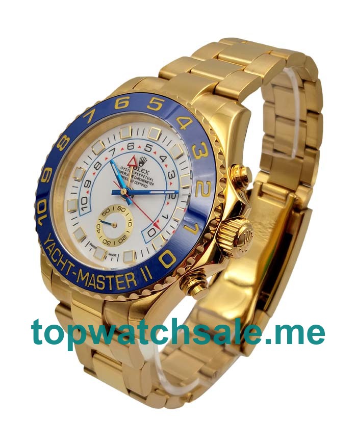 44MM Gold Cases Replica Rolex Yacht-Master II 116688 UK Watches >> Rolexsubmariner.uk.com
