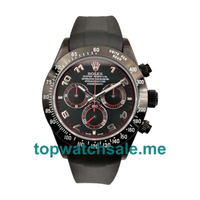40MM Swiss Black Steel Cases Replica Rolex Daytona 116509 UK Watches >> Rolexsubmariner.uk.com
