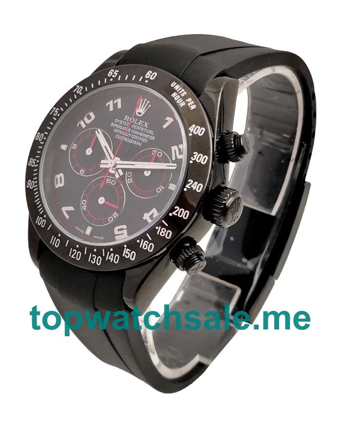 40MM Swiss Black Steel Cases Replica Rolex Daytona 116509 UK Watches >> Rolexsubmariner.uk.com