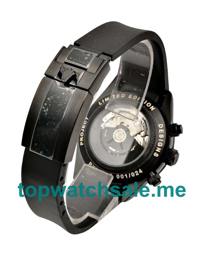 40MM Swiss Black Steel Cases Replica Rolex Daytona 116509 UK Watches >> Rolexsubmariner.uk.com