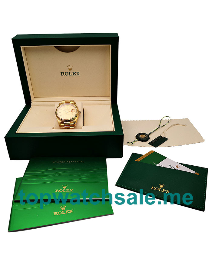 40MM Swiss Gold Cases Replica Rolex Day-Date 228238 UK Watches >> Rolexsubmariner.uk.com