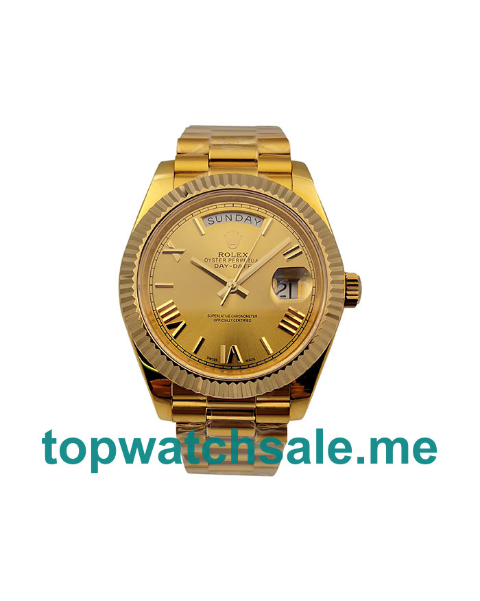 40MM Swiss Gold Cases Replica Rolex Day-Date 228238 UK Watches >> Rolexsubmariner.uk.com
