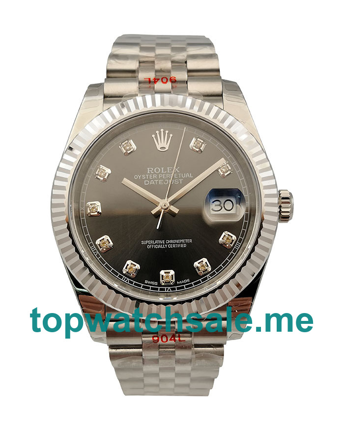 41MM Swiss Steel Cases Replica Rolex Datejust 126334 UK Watches >> Rolexsubmariner.uk.com