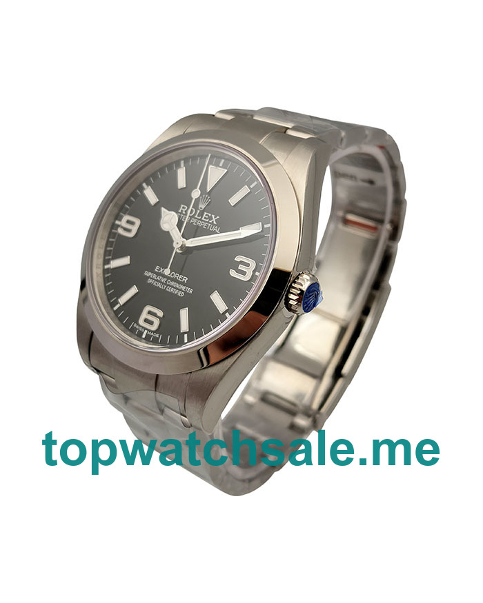 39MM Swiss Steel Cases Replica Rolex Explorer 214270 UK Watches >> Rolexsubmariner.uk.com