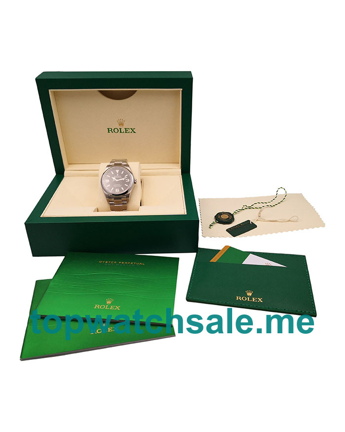 39MM Swiss Steel Cases Replica Rolex Explorer 214270 UK Watches >> Rolexsubmariner.uk.com