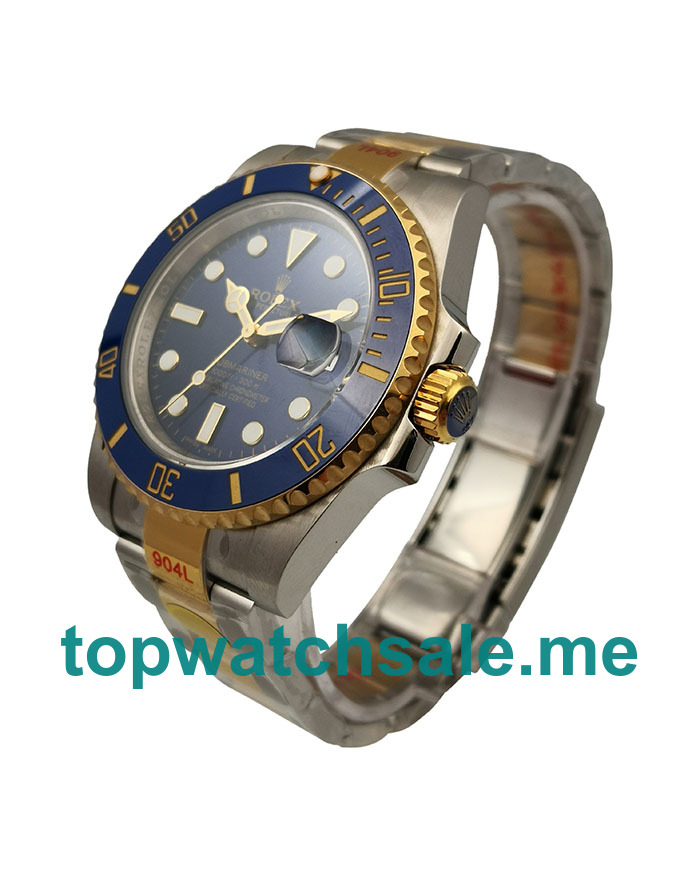 40MM Swiss Steel And Gold Cases Replica Rolex Submariner 116613 LB JF UK Watches >> Rolexsubmariner.uk.com