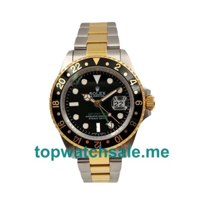 40MM Steel And Gold Cases Replica Rolex GMT-Master II 16713 LN UK Watches >> Rolexsubmariner.uk.com