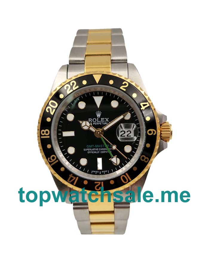40MM Steel And Gold Cases Replica Rolex GMT-Master II 16713 LN UK Watches >> Rolexsubmariner.uk.com
