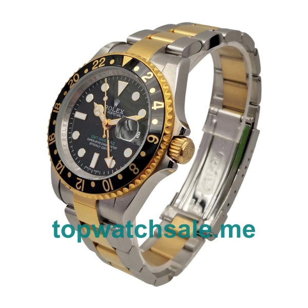 40MM Steel And Gold Cases Replica Rolex GMT-Master II 16713 LN UK Watches >> Rolexsubmariner.uk.com
