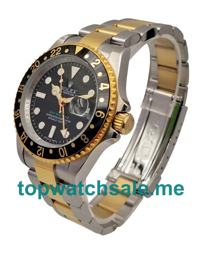 40MM Steel And Gold Cases Replica Rolex GMT-Master II 16713 LN UK Watches >> Rolexsubmariner.uk.com