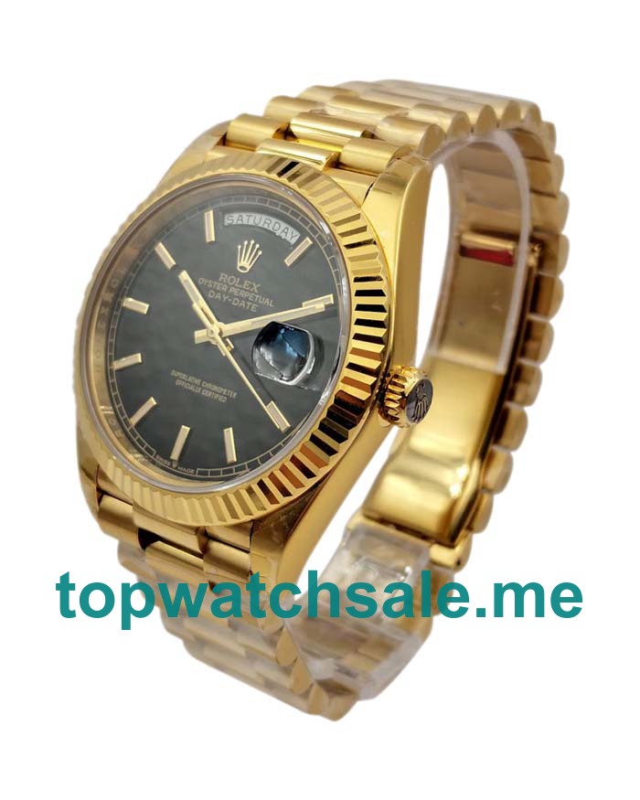 40MM Swiss Gold Cases Replica Rolex Day-Date 228238 UK Watches >> Rolexsubmariner.uk.com