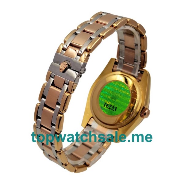 36MM Rose Gold And Gold Cases Replica Rolex Day-Date 118348 UK Watches >> Rolexsubmariner.uk.com
