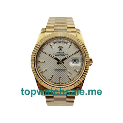 40MM Swiss Gold Cases Replica Rolex Day-Date 228238 UK Watches >> Rolexsubmariner.uk.com
