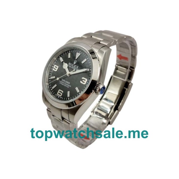 39MM Swiss Steel Cases Replica Rolex Explorer 214270 UK Watches >> Rolexsubmariner.uk.com