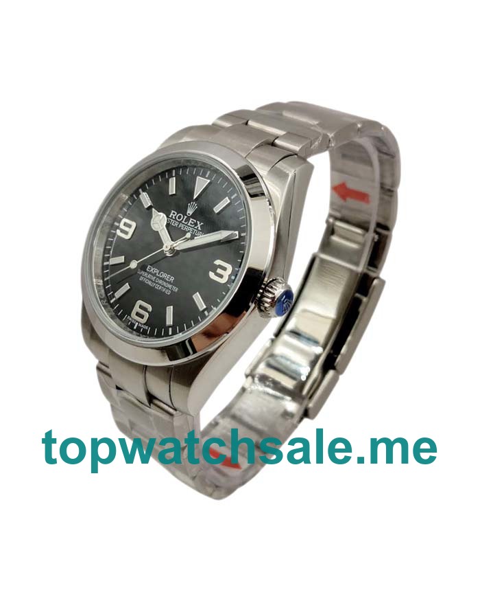 39MM Swiss Steel Cases Replica Rolex Explorer 214270 UK Watches >> Rolexsubmariner.uk.com