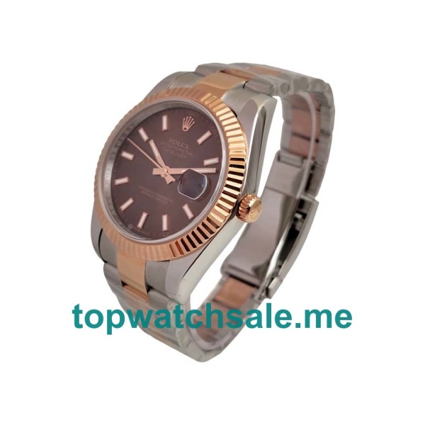 41MM Swiss Steel And Rose Gold Cases Replica Rolex Datejust 126331 UK Watches >> Rolexsubmariner.uk.com