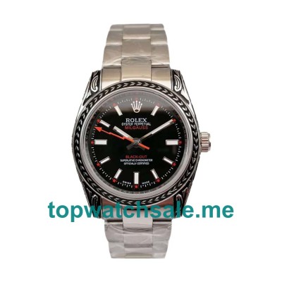 36MM Swiss Steel Cases Replica Rolex Milgauss 116400 UK Watches >> Rolexsubmariner.uk.com