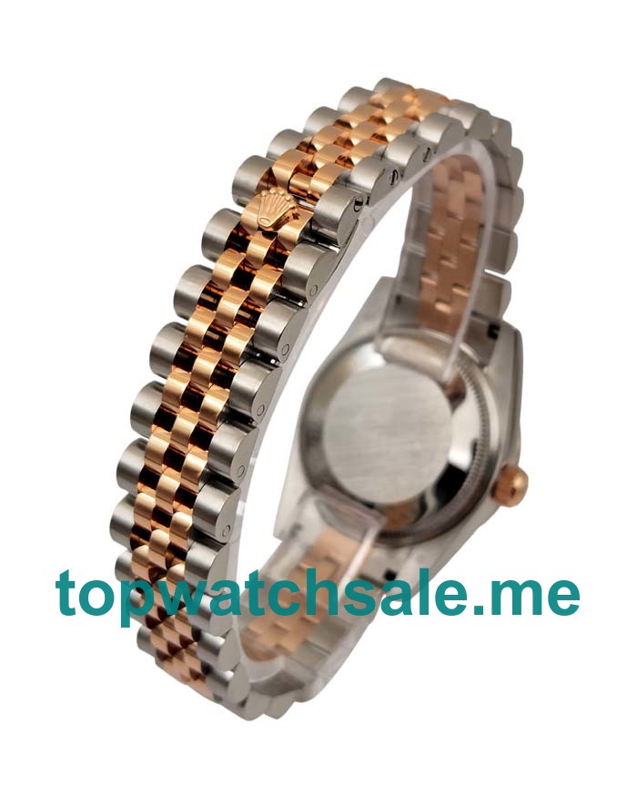31MM Swiss Steel And Rose Gold Cases Replica Rolex Datejust 279381 UK Watches >> Rolexsubmariner.uk.com