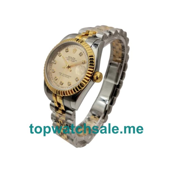 31MM Swiss Steel And Gold Cases Replica Rolex Datejust 178273 UK Watches >> Rolexsubmariner.uk.com