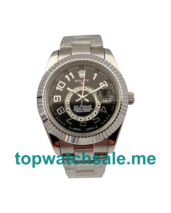 40.5MM White Gold Cases Replica Rolex Sky-Dweller 326939 UK Watches >> Rolexsubmariner.uk.com