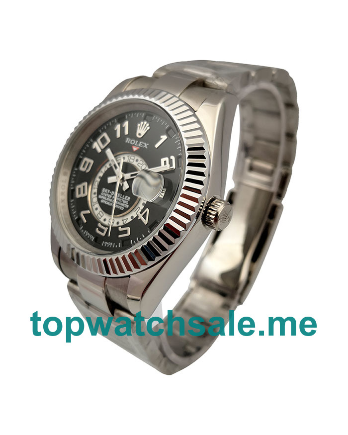 40.5MM White Gold Cases Replica Rolex Sky-Dweller 326939 UK Watches >> Rolexsubmariner.uk.com
