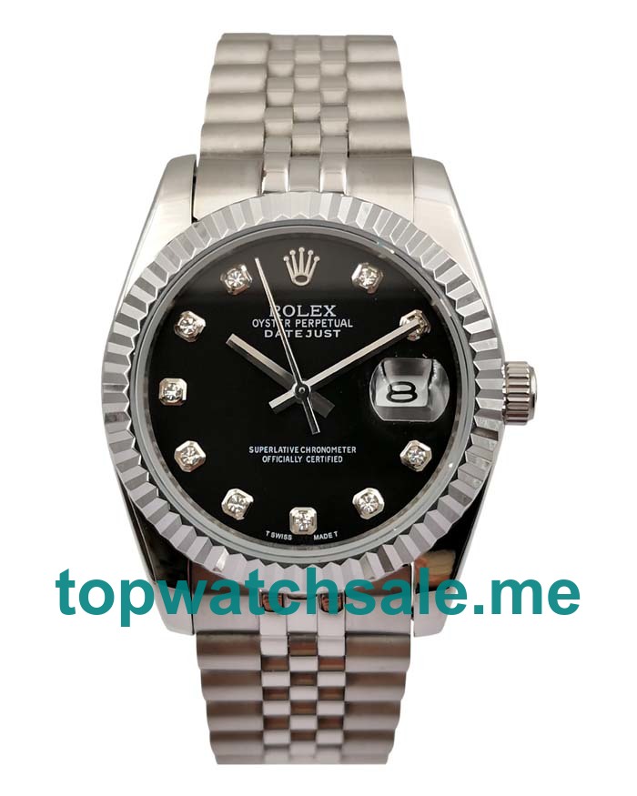 36MM Steel And White Gold Cases Replica Rolex Datejust 116234 UK Watches >> Rolexsubmariner.uk.com