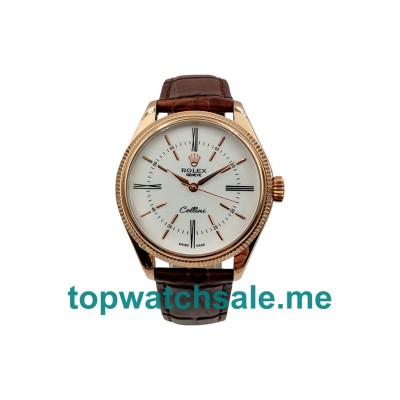 39MM Rose Gold Cases Replica Rolex Cellini 50505 UK Watches >> Rolexsubmariner.uk.com