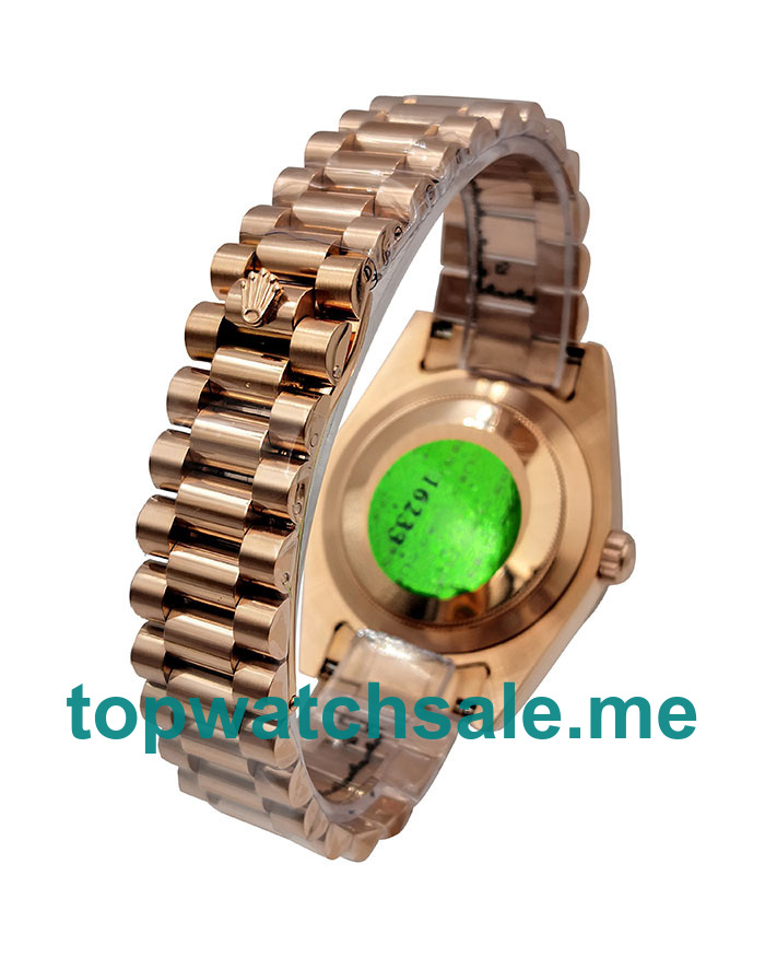 41MM Rose Gold Cases Replica Rolex Day-Date II 218235 UK Watches >> Rolexsubmariner.uk.com