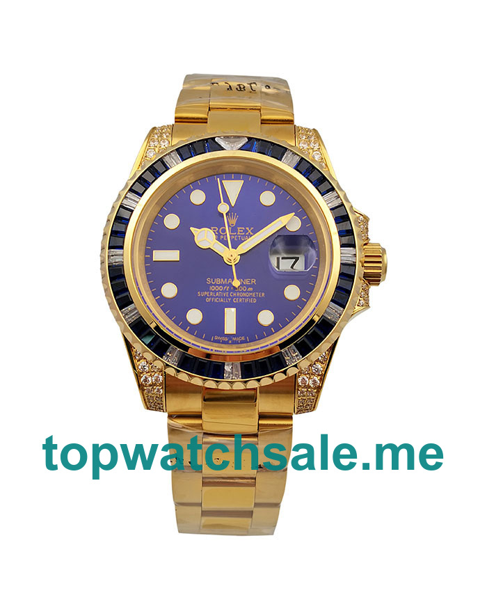 40MM Gold Cases Replica Rolex Submariner 116618 UK Watches >> Rolexsubmariner.uk.com