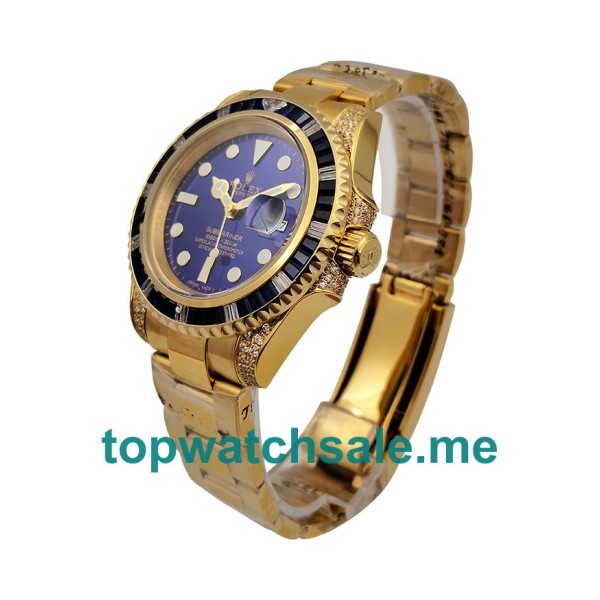 40MM Gold Cases Replica Rolex Submariner 116618 UK Watches >> Rolexsubmariner.uk.com