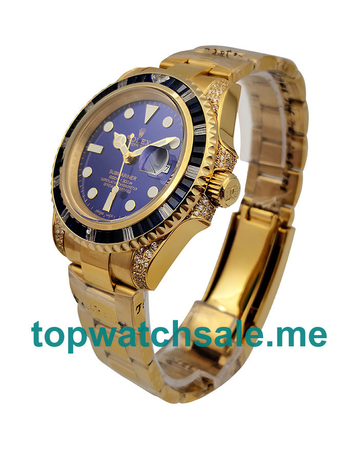 40MM Gold Cases Replica Rolex Submariner 116618 UK Watches >> Rolexsubmariner.uk.com