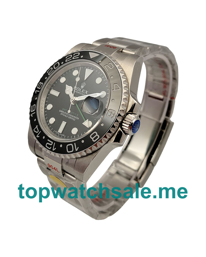 40MM Swiss Steel Cases Replica Rolex GMT-Master II 116710LN UK Watches >> Rolexsubmariner.uk.com