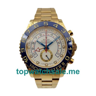 44MM Swiss Gold Cases Replica Rolex Yacht-Master II 116688 JF UK Watches >> Rolexsubmariner.uk.com
