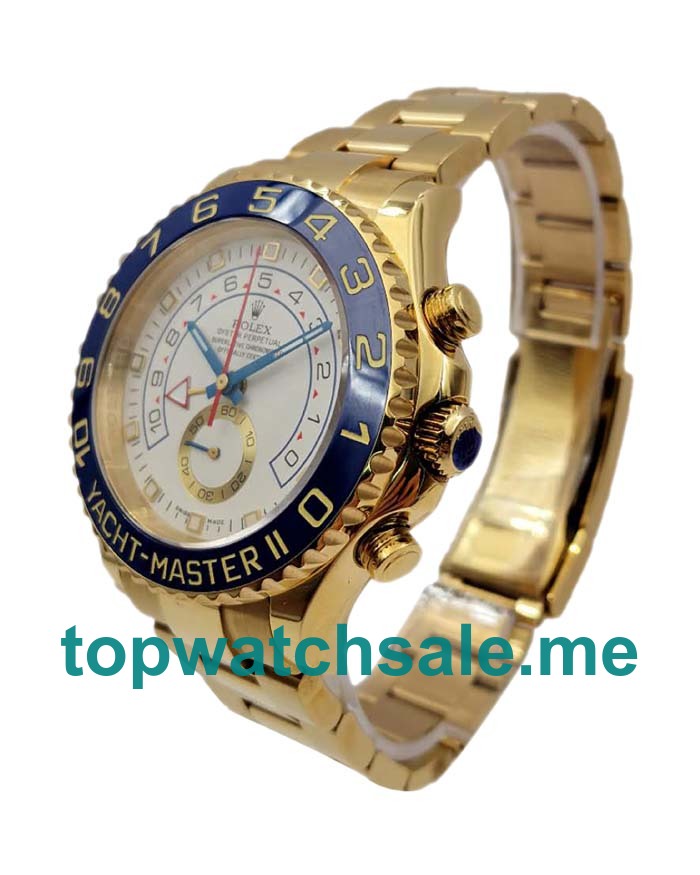 44MM Swiss Gold Cases Replica Rolex Yacht-Master II 116688 JF UK Watches >> Rolexsubmariner.uk.com