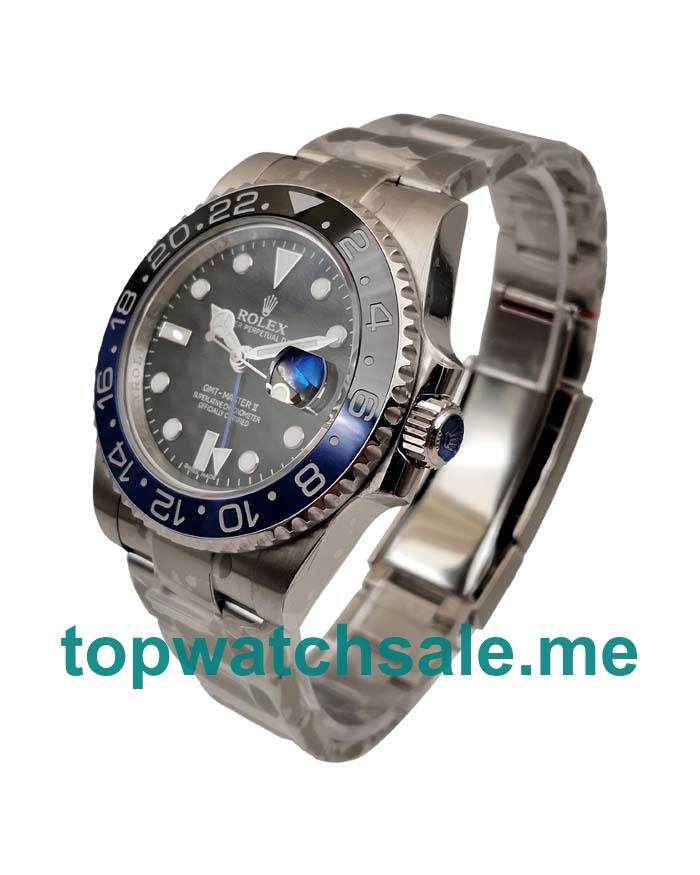 40MM Swiss Steel Cases Replica Rolex GMT-Master II 116710BLNR Batman V7 UK Watches >> Rolexsubmariner.uk.com
