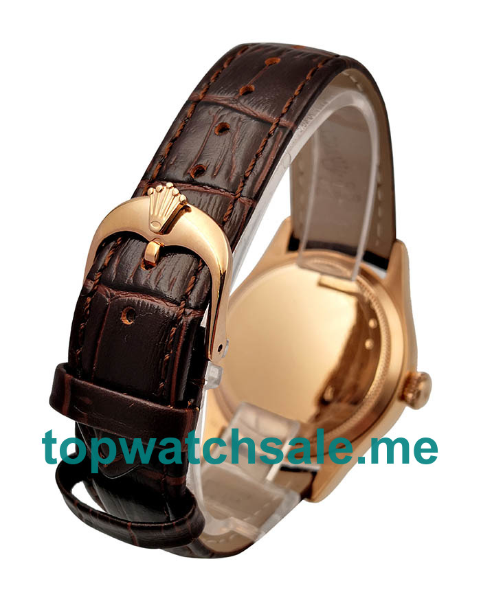 39MM Swiss Rose Gold Cases Replica Rolex Cellini Date 50515 VF UK Watches >> Rolexsubmariner.uk.com